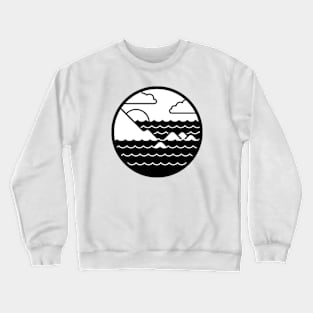 Tour Aotearoa - Knights Point Lookout Icon Crewneck Sweatshirt